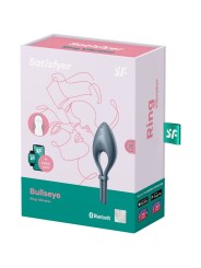 SATISFYER - APPLICATION BULLSEYE RING VIBRATOR GRIS