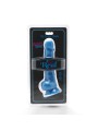 GET REAL - HAPPY DICKS 19 CM MIT BLLEN BLAU