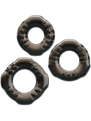 BAILE - COCK RINGS YVONNE CONJUNTO 3 ANÉIS PARA PÉNIS