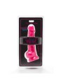 GET REAL - PAU FELIZ 19 CM COM BOLAS ROSA