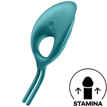 SATISFYER - ZWAARDVAARDER VIBRERENDE RING GROEN
