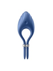 SATISFYER - DUELIST ANILLO VIBRADOR AZUL