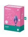 SATISFYER - DUELIST BLAUWE TRILLENDE RING