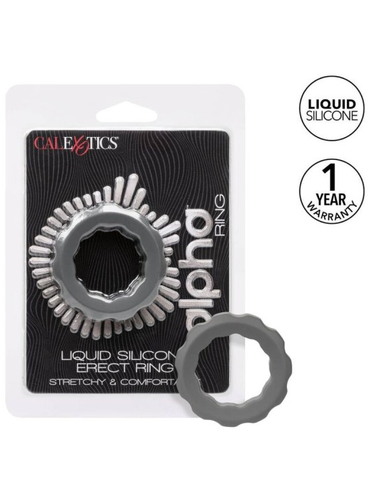 CALEXOTICS - ALPHA ERECT RING GRIJS