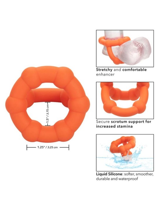 CALEXOTICS - ALPHA ALL STAR RING ORANGE