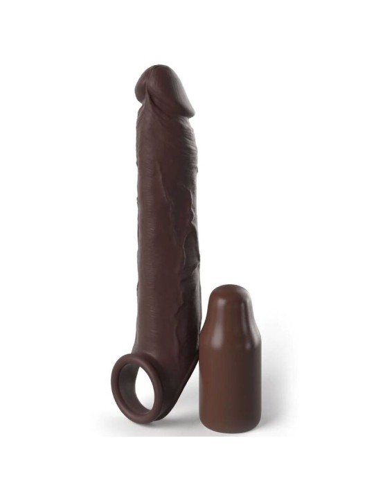 FANTASY X- TENSIONS - PIPEDREAMS EXTENSIÓN W STRAP 17,78 CM BROWN