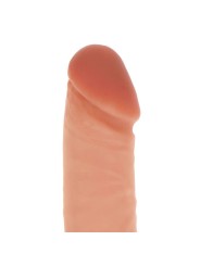 GET REAL - GODE EN SILICONE 20,5 CM AVEC BALLES PEAU