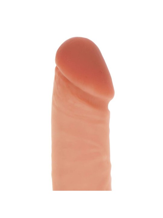 GET REAL - GODE EN SILICONE 20,5 CM AVEC BALLES PEAU