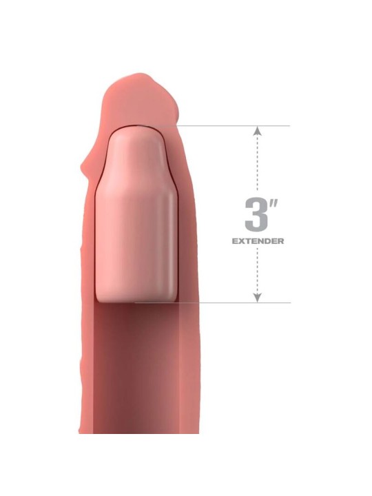 FANTASY X-TENSIONS - PIPEDREAMS MOUW 9&quot + 3&quot PLUG SKIN