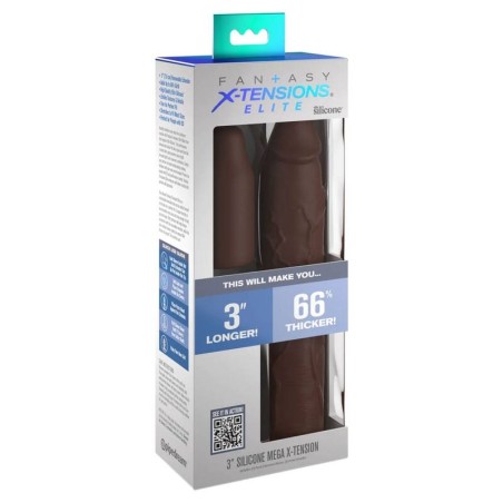 FANTASY X-TENSIONS - PIPEDREAMS MOUW 22,86 CM + 7,62 CM PLUG BRUIN