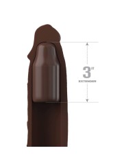 FANTASY X-TENSIONS - PIPEDREAMS MOUW 22,86 CM + 7,62 CM PLUG BRUIN