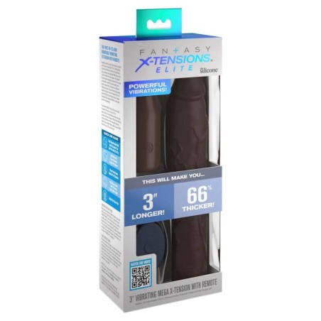 FANTASY X- TENSIONS - PIPEDREAMS SLEEVE 22,86 CM + 7,62 CM PLUG REMOTE