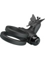 PRETTY LOVE - DOPPELVIBRIERRING MIT SCHWARZEM STIMULATOR