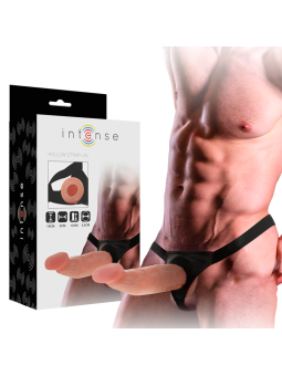 INTENSE - ARNÉS HUECO CON DILDO 18 X 3.5 CM