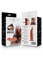 INTENSE - HOLLOW HARNESS WITH DILDO 18 X 3.5 CM