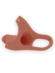 INTENSE - ARNÊS OCO COM DILDO DE SILICONE 16 X 3,5 CM