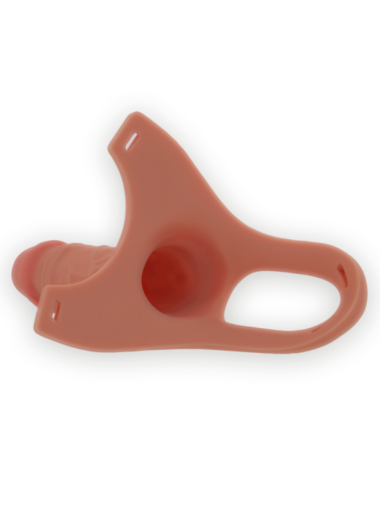INTENSE - HOHLGESCHIRR MIT SILIKON-DILDO 16 X 3,5 CM