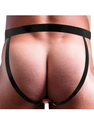 INTENSE - HOLLOW HARNESS WITH SILICONE DILDO 16 X 3.5 CM