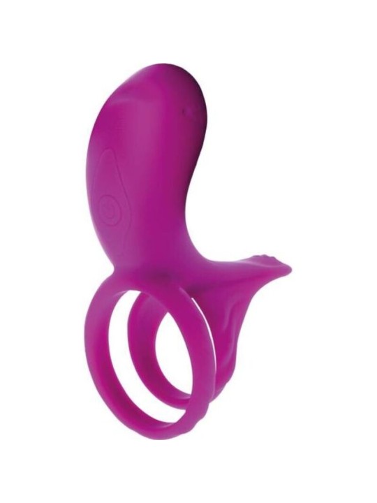 XOCOON - PAAR-STIMULATORRING FUCHSIA