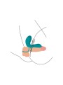XOCOON - VIBRATORRING FÜR PAARE GRÜN