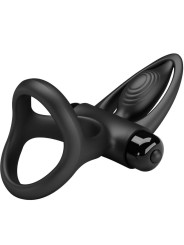 PRETTY LOVE - VIBRATIONSRING 10 VIBRATIONEN SCHWARZES SILIKON