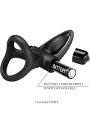 PRETTY LOVE - VIBRATING RING 10 VIBRATIONS BLACK SILICONE