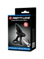 PRETTY LOVE - ANEL VIBRANTE 10 VIBRAÕES SILICONE PRETO