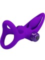 PRETTY LOVE - VIBRERENDE RING 10 VIBRATIES VIOLET SILICONEN