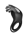 PRETTY LOVE - RUBEN VIBRATIERING 7 VIBRATIES ZWART SILICONEN