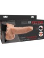 FETISH FANTASY SERIES - ARNÊS AJUSTVEL COM CONTROLE REMOTO PÊNIS REALI