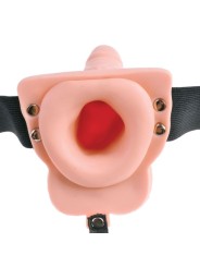 FETISH FANTASY SERIES - ARNÊS AJUSTVEL COM CONTROLE REMOTO PÊNIS REALI