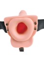 FETISH FANTASY SERIES - ARNÊS AJUSTVEL COM CONTROLE REMOTO PÊNIS REALI