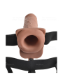 FETISH FANTASY SERIE - VERSTELBARE REALISTISCHE PENIS HARNAS MET OPLAA