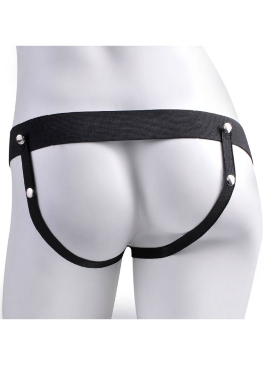 FETISH FANTASY SERIES - ADJUSTABLE HARNESS REALISTIC PENIS WITH BALLS 