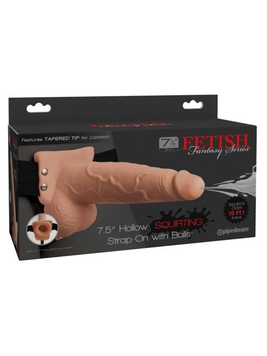 FETISH FANTASY SERIES - IMBRACATURA REGOLABILE PENE REALISTICO CON SFE