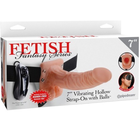 FETISH FANTASY SERIES - HARNAIS RÉGLABLE TÉLÉCOMMANDE PÉNIS RÉALISTE A
