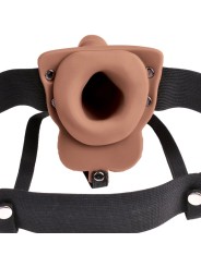 FETISH FANTASY SERIES - HARNAIS RÉGLABLE PÉNIS RÉALISTE AVEC TESTICULE