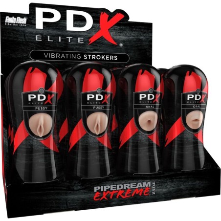 PDX ELITE - ENSEMBLE DE COUREURS 12 UNITÉS: 6X VAGIN, 3X ANO, 3X BOUCH