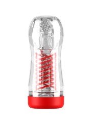 PDX ELITE - STROKER VIEWTUBE 2 COMPRESSO ESPIRAL TRANSPARENTE