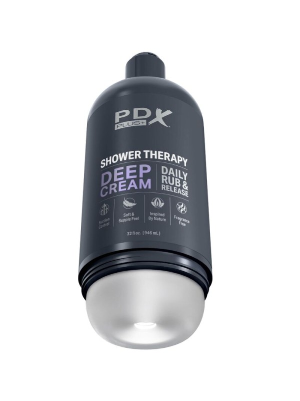 PDX PLUS - STROKER MASTURBATOR DISCREET DEEP CREAM SHAMPOO BOTTLE DESI