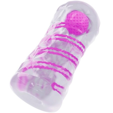 PRETTY LOVE - FANTASY INTERNE SPIRAAL EN BALLEN TRANSPARANTE MANNELIJK