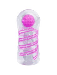 PRETTY LOVE - FANTASY MALE MASTURBATOR WITH INTERNAL SPIRAL AND TRANSP