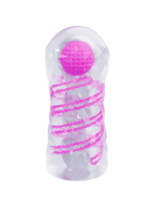 PRETTY LOVE - FANTASY INTERNE SPIRAAL EN BALLEN TRANSPARANTE MANNELIJK