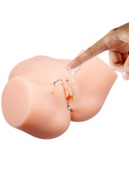 CRAZY BULL - VIBRADOR REALISTA DE VAGINA E NUS SAMANTHA
