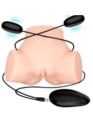 CRAZY BULL - REALISTISCHE VAGINA EN ANUS VIBRATOR SAMANTHA