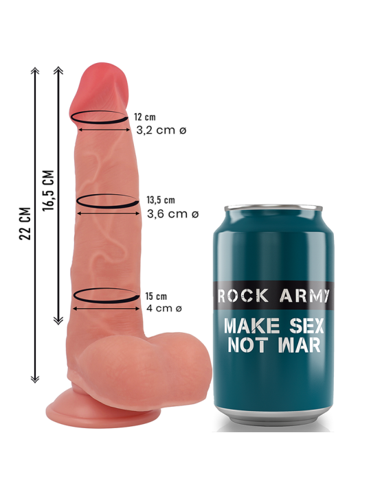 ROCKARMY - SILICONE LÍQUIDO RANGER 22 CM -O- 3,6 CM