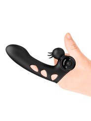 PRETTY LOVE - ORLANDO SCHWARZE VIBRATOR-FINGERHÜLLE