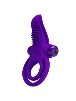 PRETTY LOVE - ANILLO VIBRADOR PARA PENE MORADO