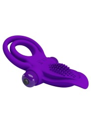 PRETTY LOVE - ANILLO VIBRADOR PARA PENE MORADO
