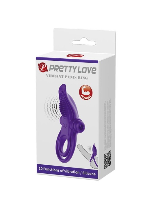 PRETTY LOVE - ANNEAU PÉNIS VIBRANT VIOLET
